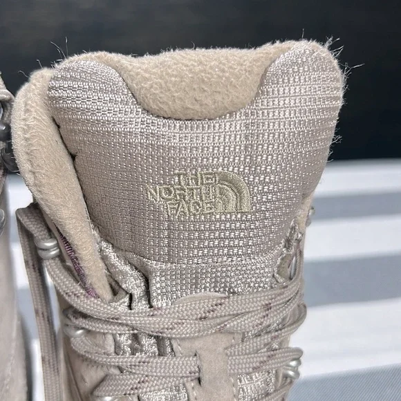 The North Face Women’s Beige Brown Waterproof Primaloft Winter Boots 6.5 - Picture 12 of 13